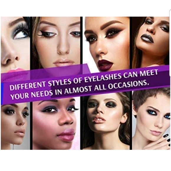 MAGNETIC 10 EYELASHES  AND 2 magnetic eyeliners - Picture 4 of 7